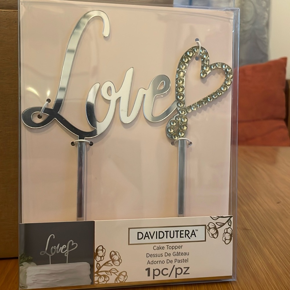 Love Cake Topper NEW